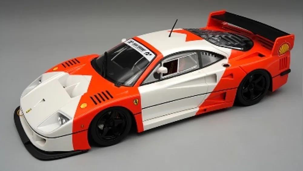 [予約] テクノモデル 1/12 フェラーリ F40 LM 1996 レッド ホワイト w/ブラックホイール　TM12-17D