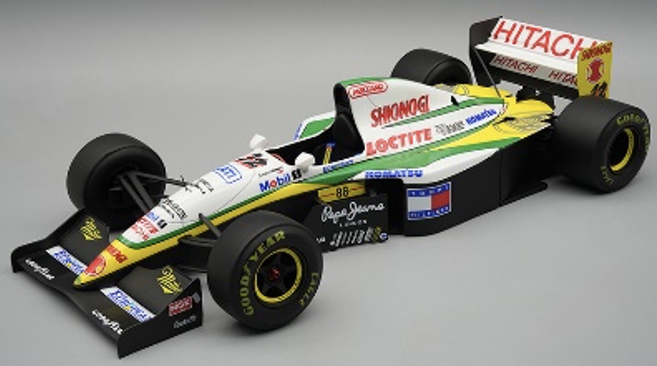 予約] テクノモデル 1/18 ロータス 109 イギリスGP 1994 A.ザナルディ