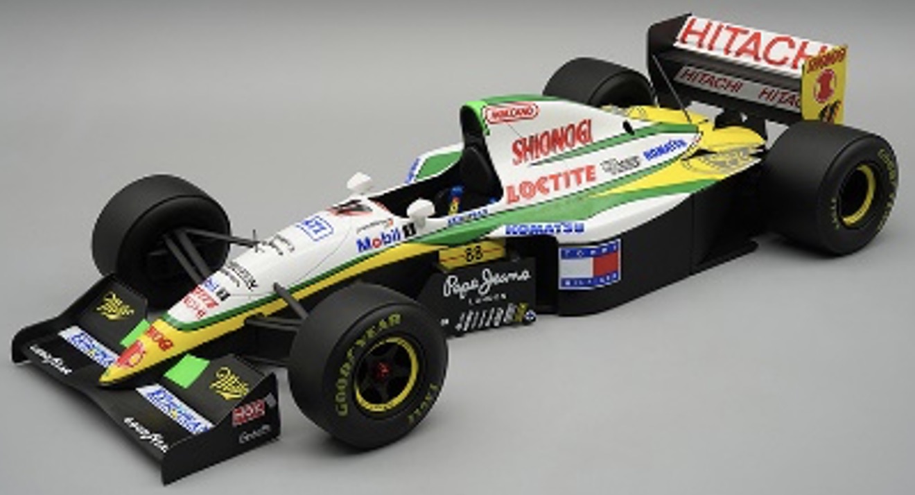 予約] テクノモデル 1/18 ロータス 109 ベルギーGP P.アダムス TM18-352C