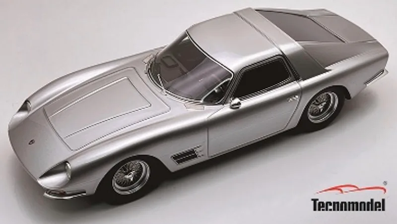 [予約] テクノモデル 1/18 ランボルギーニ 400 GT モンツァ メタリックシルバー　TM18-358D