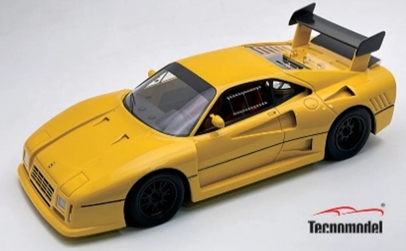 [予約] テクノモデル 1/18 フェラーリ 288 GTO エヴォルツィオーネ 1985 モデナイエロー w/ブラックホイール　TM18-361E