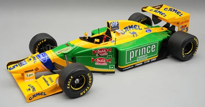 MINICHAMPS ベネトンルノー ミハエル・シューマッハ 1/18 京商 ミニカー | MINICHAMPS 1/18 ベネトン ルノー B195