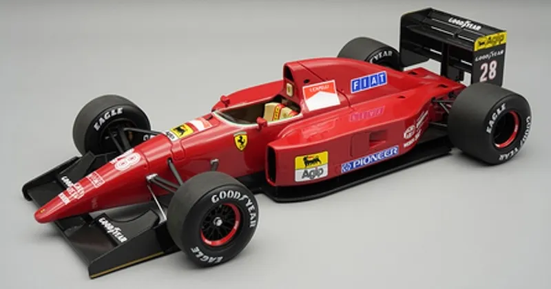 予約] テクノモデル 1/18 フェラーリ F92A イギリスGP 1992 No.28 I