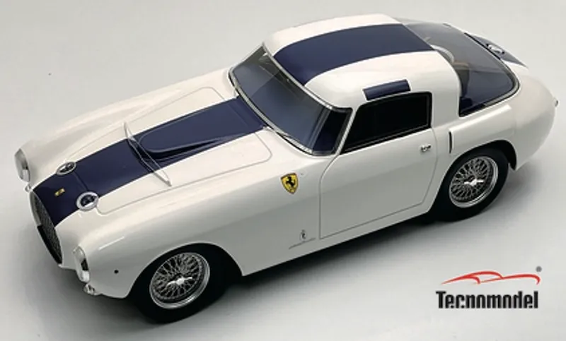 [予約] テクノモデル 1/18 フェラーリ 250 MM 1953 プレス ホワイト/ブルー　TM18-396B