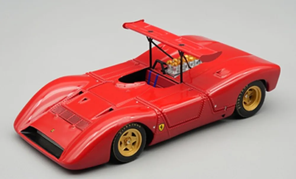 【未使用 美品】Ferrariフェラーリowners EMILIAROMAGNA 予約] テクノモデル 1/43 フェラーリ 612 カンナムプレスレッド