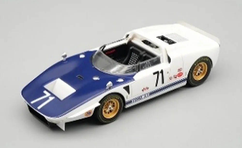 [予約] テクノモデル 1/43 フォード GT40 ロードスターX1 リバーサイド No.71 1965 クリス・エイモン　TM43-69A
