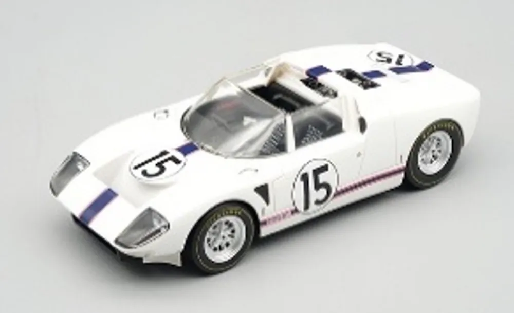 [予約] テクノモデル 1/43 フォード GT40 ロードスターX1 ルマン No.15 1965 モーリス・トランティニアン / ギー・リジェ　TM43-69C