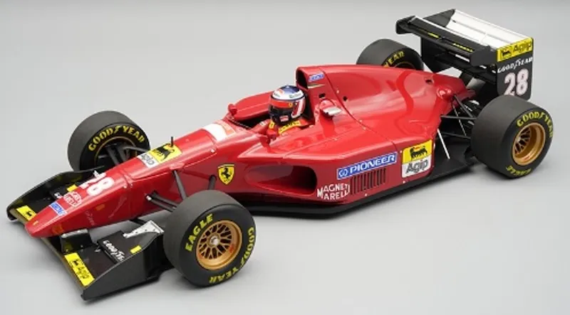 [予約] テクノモデル 1/18 フェラーリ 412T1 モナコGP 1994 ゲルハルト・ベルガー ドライバーフィギュア付き　TMD18-334C