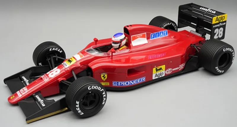 予約] テクノモデル 1/18 フェラーリ 642 F1 イギリスGP 1991