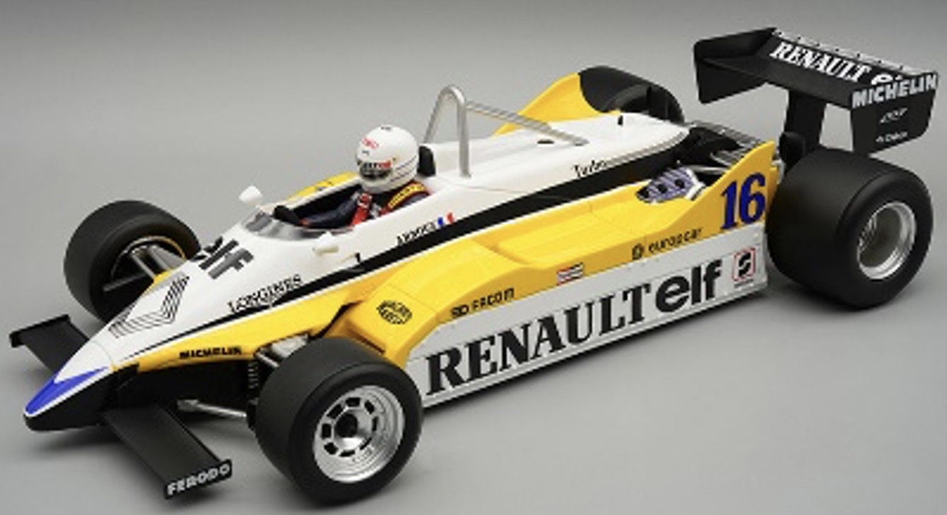[予約] テクノモデル 1/18 ルノー RE30B フランスGP 1982 R.アルヌー　TMD18-399D