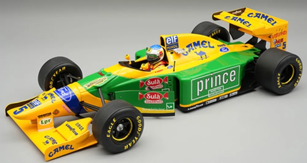 ビックスケール１／1８ ベネトンＢ１９３Ｂ ミハイル・シューマッハコレクション ミニチャンプス 1/18 ベネトン ルノー B195 ミハエル