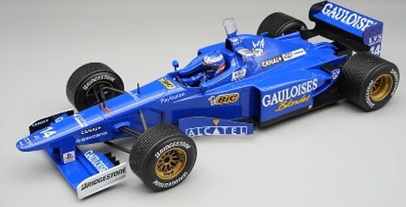 [予約] テクノモデル 1/18 プロスト 無限 JS45 モナコGP No.14 1997 オリビエ・パニス (レインタイヤ車)ドライバーフィギュア付き　TMD18-485D