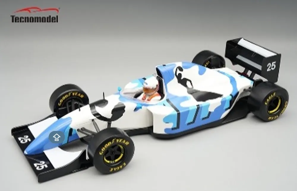 [予約] テクノモデル 1/18 リジェ JS39 オーストラリアGP No.25 1993 マーティン・ブランドル ドライバーフィギュア付き　TMD18-486A