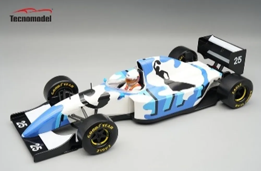 [予約] テクノモデル 1/18 リジェ JS39 日本GP No.25 1993 マーティン・ブランドル ドライバーフィギュア付き　TMD18-486D