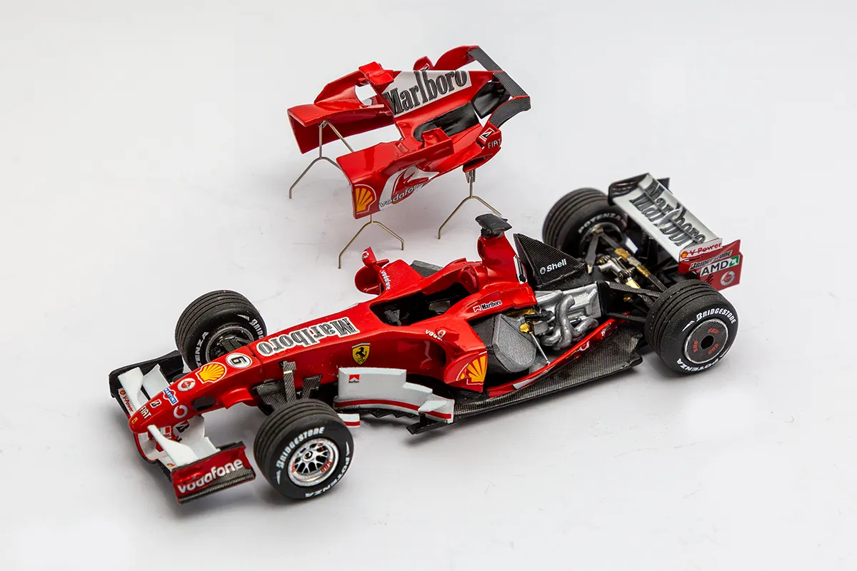 [取り寄せ]　タメオ 1/43 メタルキット フェラーリ 248 F1 中国GP 2006 Winner M.シューマッハ/F.マッサ TMK363