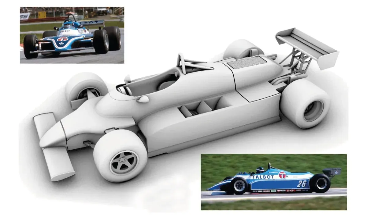 [予約] タメオ 1/43 メタルキット リジェ JS17 オーストラリアGP 1981 J.ラフィー ウィナー / P.タンベイ　TMK453