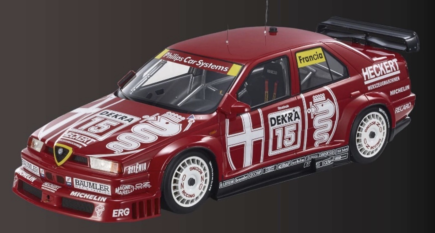 予約] トップマルケス 1/18 アルファ ロメオ 155 V6 Ti DTM 1993