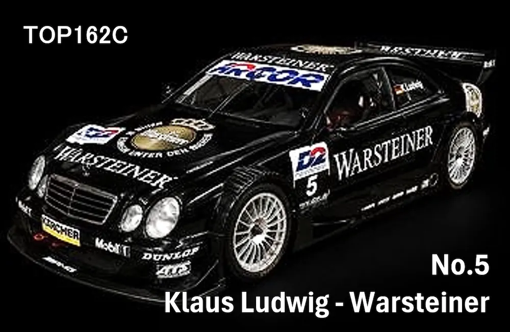 [予約] トップマルケス 1/18 メルセデス CLK DTM 2000 No.5 K.ルドヴィック　TOP162C