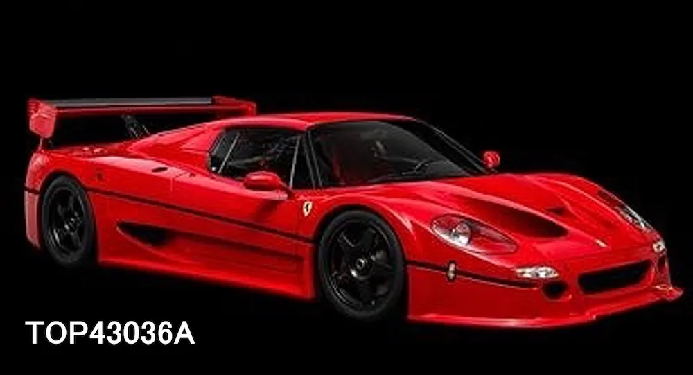 [予約] トップマルケス 1/43 フェラーリ F50 GT 1996 ロッソコルサ(レッド)　TOP43036A