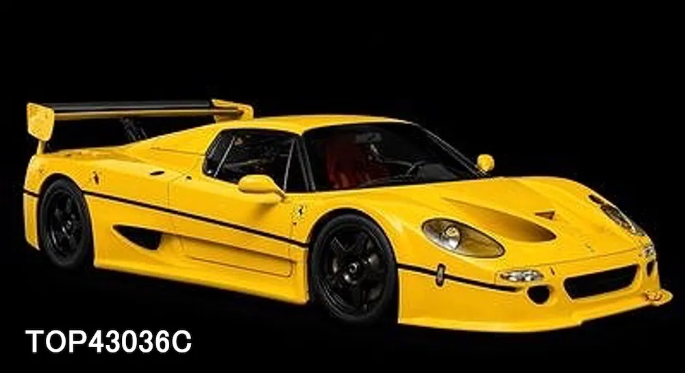 [予約] トップマルケス 1/43 フェラーリ F50 GT 1996 イエロー　TOP43036C