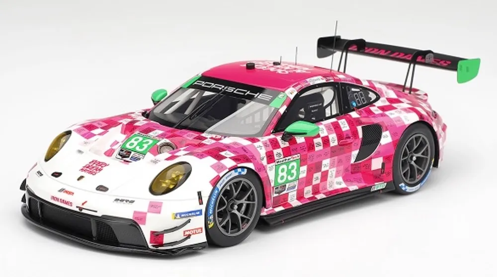 [予約]  トゥルースケール/トップスピード 1/18 ポルシェ 911 GT3 R (992) IMSA デイトナ24h 2025 No.83 アイアンダムズ　TS0634