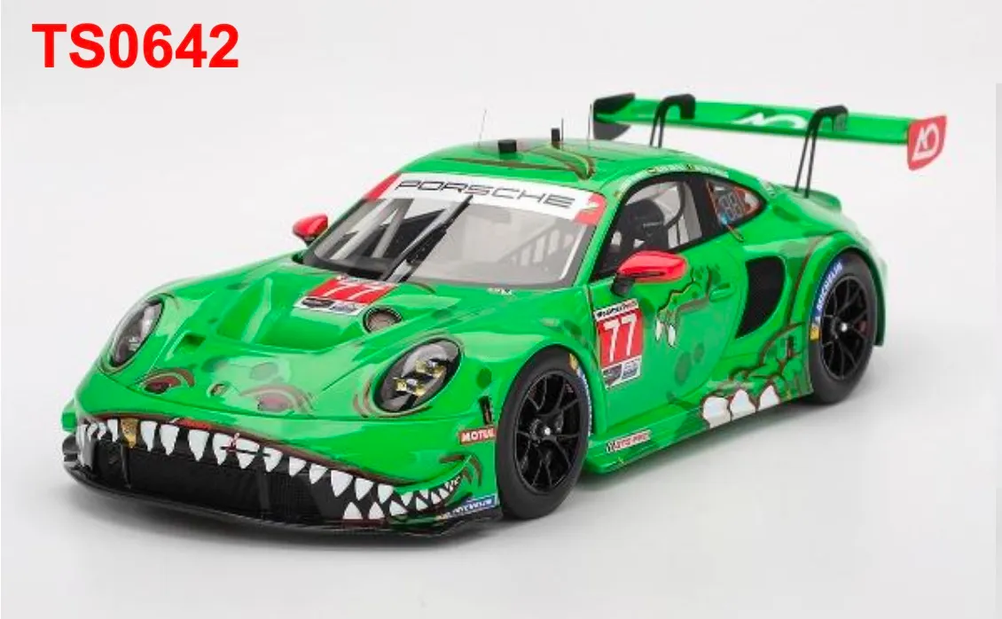 [予約] トゥルースケールモデル/トップスピード 1/18 ポルシェ 911 GT3 R (992) IMSA IMSA デイトナ24h 2025 No.77 AOレーシング TS0642