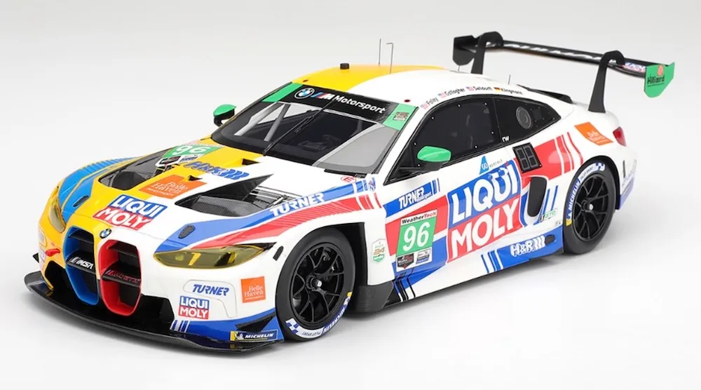 [予約]  トゥルースケール/トップスピード 1/18 BMW M4 GT3 EVO IMSA デイトナ24h 2026 No.96 ターナーモータースポーツ　TS0734