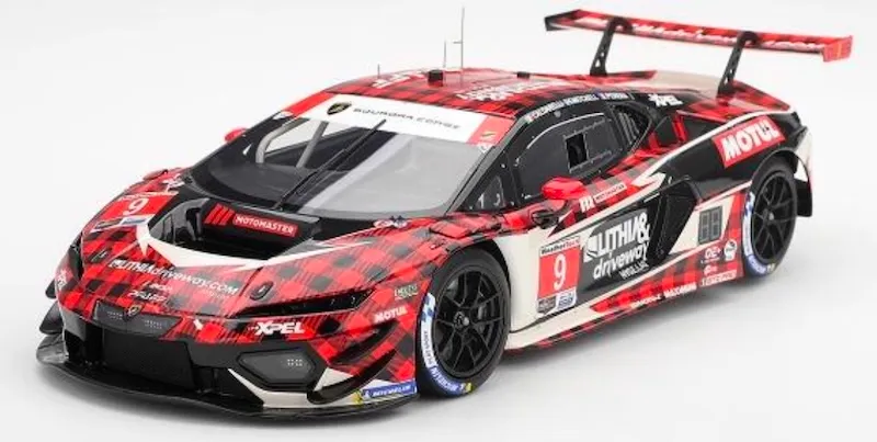 [予約] トゥルスケールモデル/トップスピード 1/18 ランボルギーニ テメラリオ GT3 IMSA セブリング12h 2026 No.9 Pfaff Motorsports　TS0743
