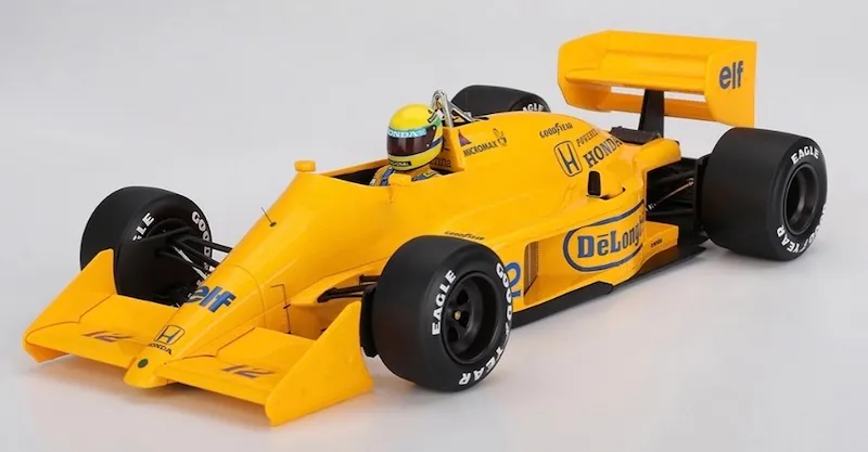 希少品！早い者勝ち！F1マシンコレクション　ロータス99T アイルトンセナ デアゴスティーニ F1マシンコレクション 非売品 ロータス99T