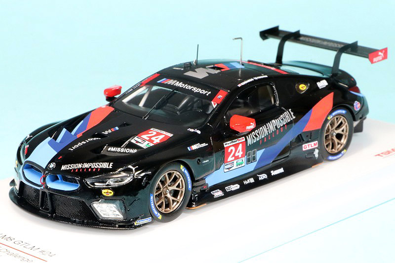 トゥル−スケール 1/43 BMW M8 GTLM IMSA ミシュラン GT チャレンジ 2018 No.24　TSM430433