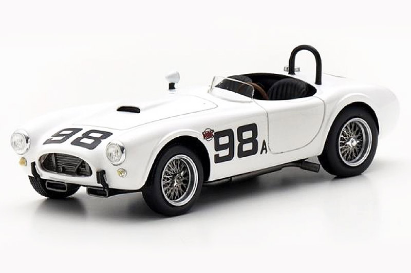 [予約] トゥル−スケール 1/43 シェルビー コブラ CSX2008 SCCA リバーサイド 1963 2nd No.98　TSM430520