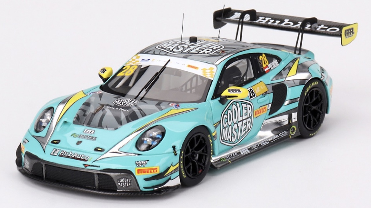 [予約] トゥルースケール 1/43 ポルシェ 911 GT3 R FIA GT ワールドカップ 70周年 2023 No.28 マカオグランプリ HubAuto Racing　TSM430781