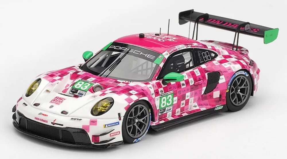 [予約]  トゥルースケールモデル 1/43 ポルシェ 911 GT3 R (992) IMSA デイトナ24h 2025 No.83 アイアンダムズ　TSM430943