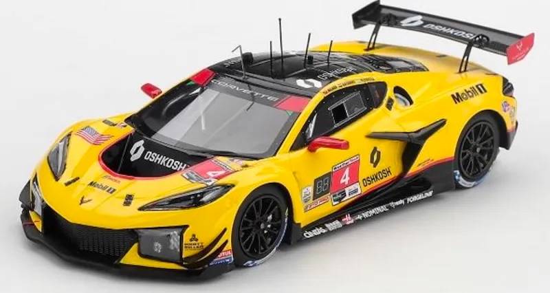[予約] トゥルスケールモデル 1/43 シボレー コルベット Z06 GT3.R IMSA デイトナ24h 2025 No.4 Corvette Racing by Pratt Miller Motorsports　TSM430949