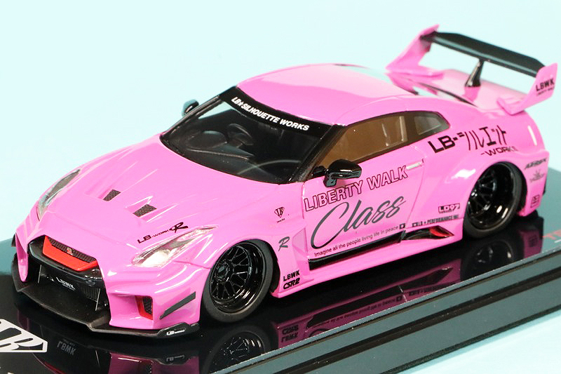 トゥルースケール 1/43 LB-Silhouette WORKS GT ニッサン 35GT-RR Ver.1 "Class" ピンク　TSMV0012