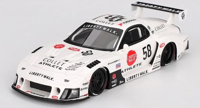 予約] トゥルースケールモデル 1/43 マツダ RX-7 LB-Super Silhouette