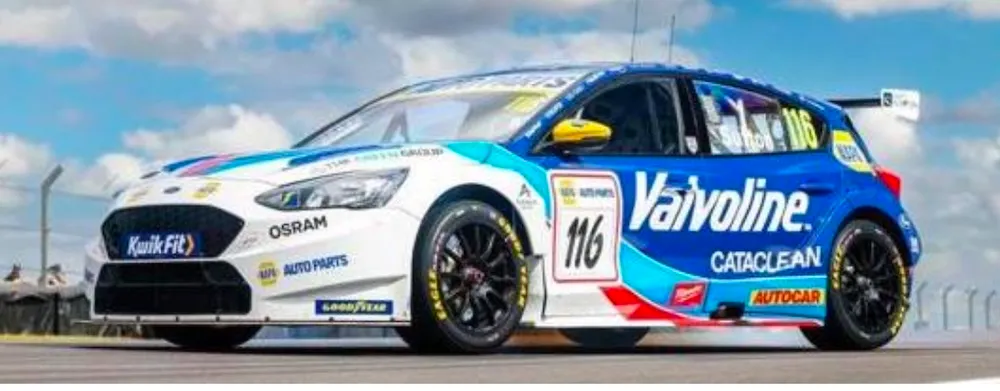[予約] スパーク 1/43 NAPA Racing UK No.116 フォード フォーカス BTCC 2025 シルバーストーン A.サットン UK048