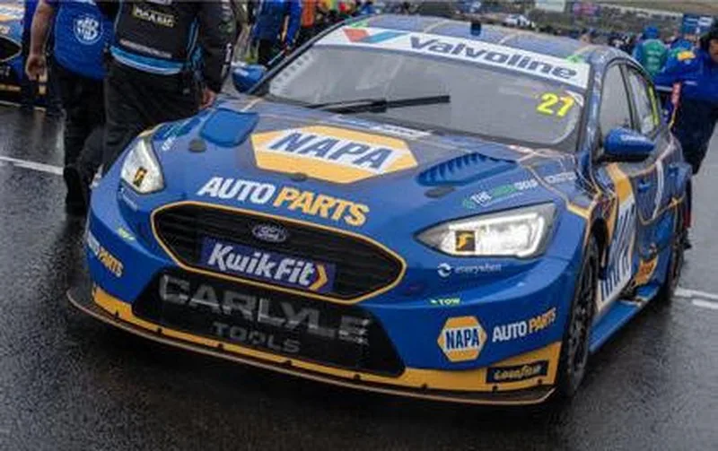 [予約] スパーク1/43 NAPAレーシングUK No.27 フォード フォーカス チタニウム BTCC ノックヒル レース・アゲインスト・デメンチア ダン・キャミッシュ　UK074