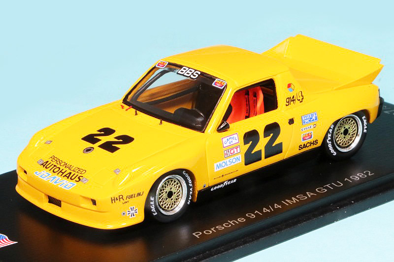 スパーク 1/43 ポルシェ 914/4 IMSA GTU 1982 No.22　US056