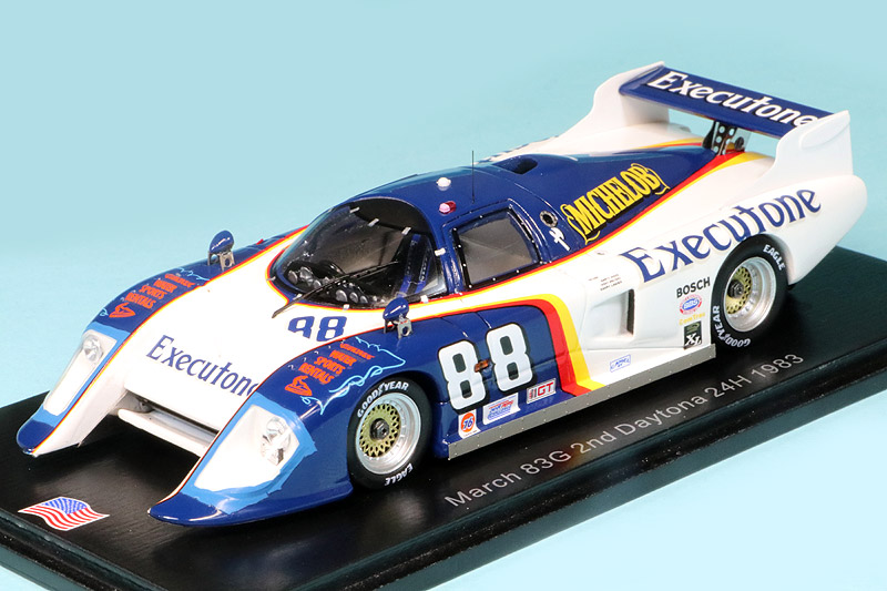 スパーク 1/43 マーチ 83G デイトナ 24h 1983 2nd No.88 US067