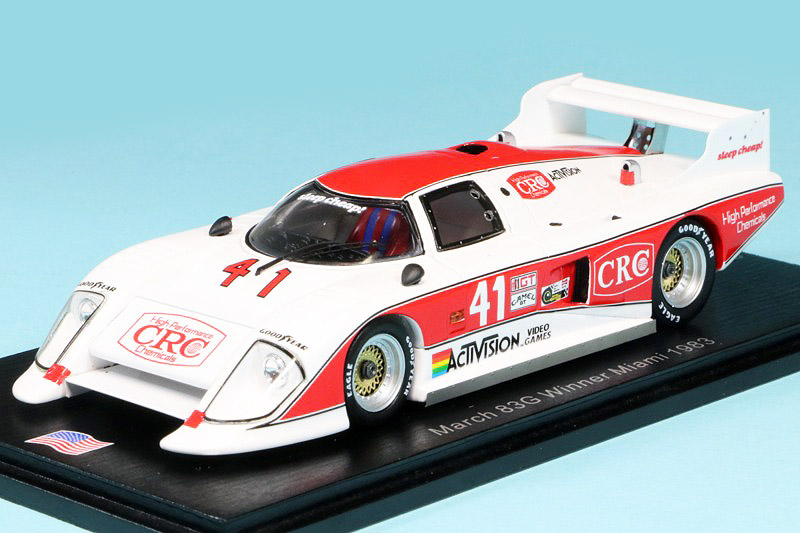 スパーク 1/43 マーチ 83G マイアミ 1983 Winner No.41　US068