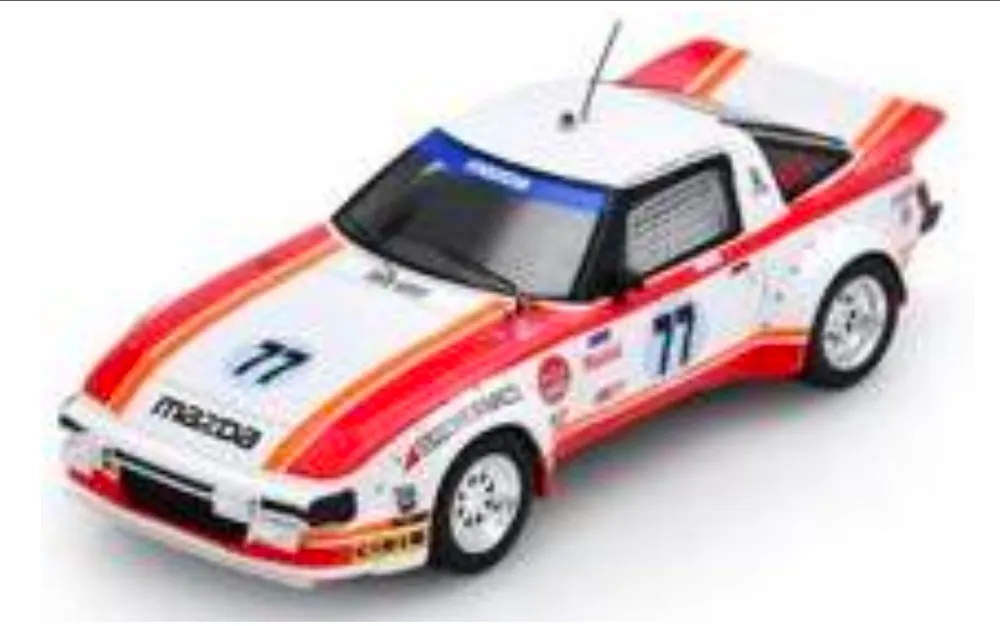 予約] スパーク 1/43 マツダ RX-7 No.77 デイトナ 24h 6位 1979 R
