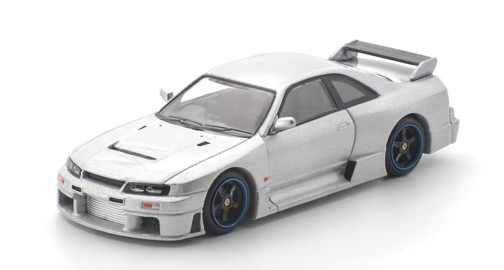 [予約] ワークスモデル 1/64 ニッサン R33 LM シルバー　W640005