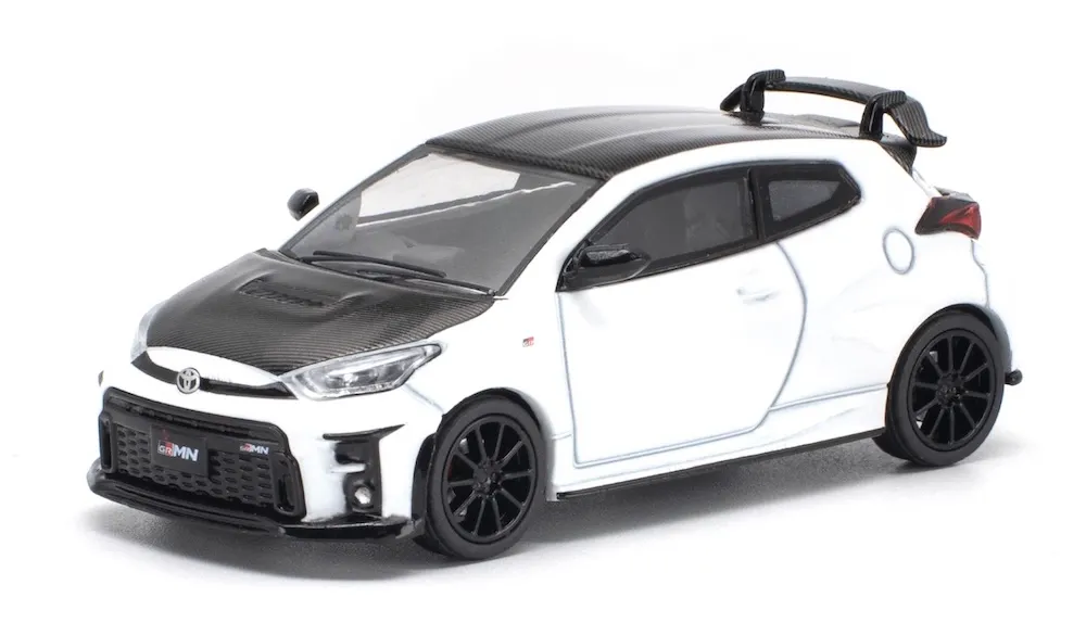 [予約] ワークスモデル 1/64 トヨタ GRMN ヤリス ホワイト　W640010