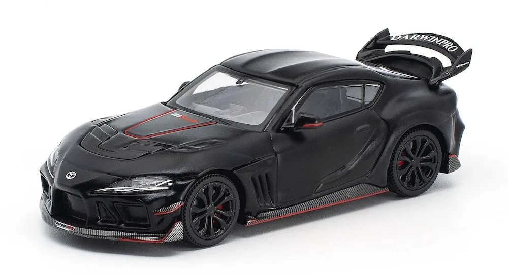 [予約] ワークスモデル 1/64 ダーウィンプロ トヨタ スープラ ダーク　W640019