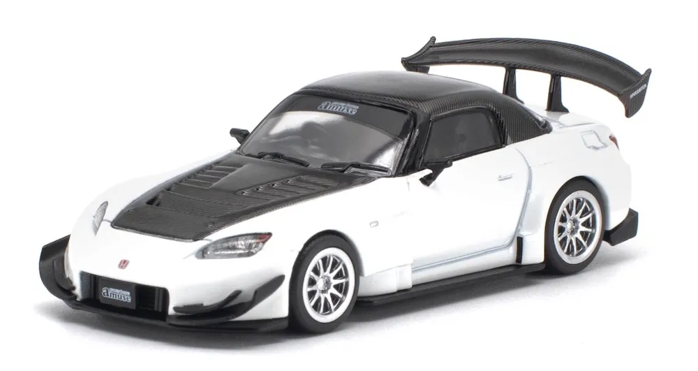 [予約] ワークスモデル 1/64 アミューズ ホンダ S2000 GT1 ターボ ホワイト　W640028