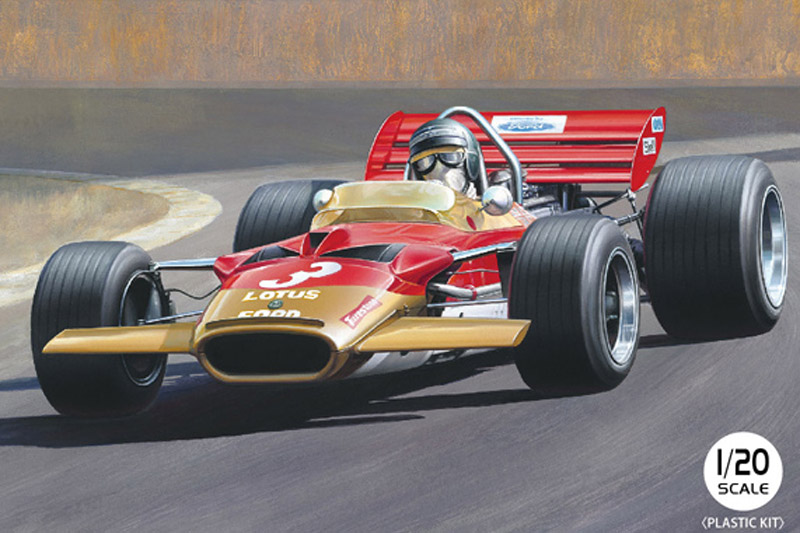 エブロ　ロータス４９C　1970　1/20　プラモデル Ebbro Models 1/20 Team Lotus 49C (1970) - Revell Tamiya