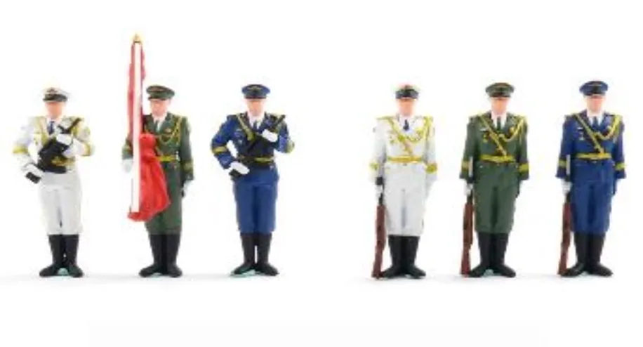 [予約] Xカートイズ 1/64 三軍儀仗兵セットA（6体入り）X28-TAG