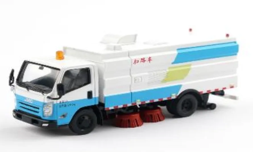 [予約] Xカートイズ 1/64 道路清掃車 ホワイト／ブルー Y31-03