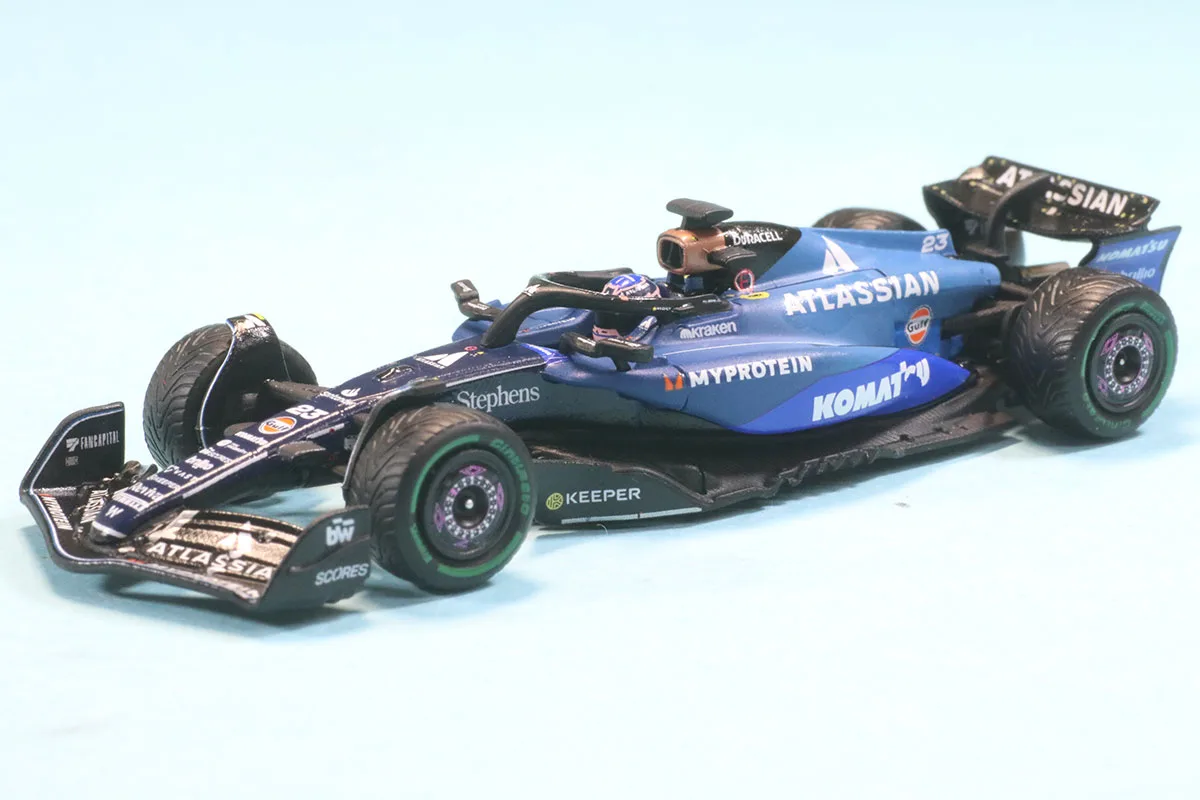 スパーク 1/64 ウィリアムズ FW47 No.23 2025 オーストラリアGP 5位入賞　 A.アルボン　Y430